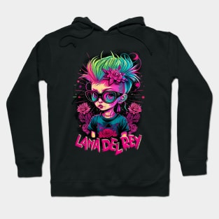 Lana Rock Girl Vintage Hoodie